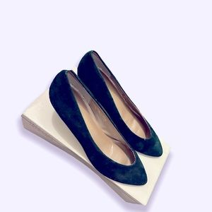 Karen Scott velvet Heels (Dark Green)